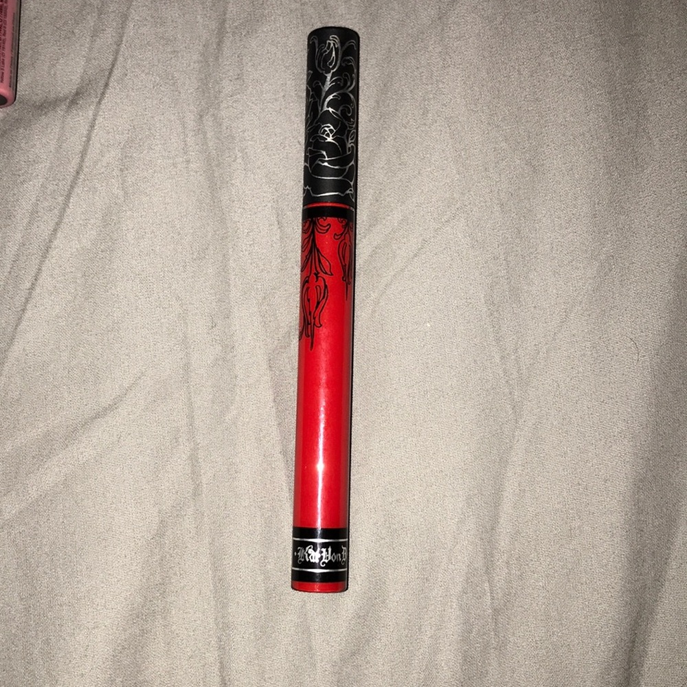 Kat Von D liquid lipstick.